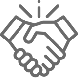 Black and white icon of a strawberry with a keyhole symbol in the center.