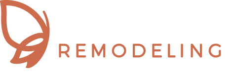 Transom Remodeling logo with a stylized leaf icon and the tagline "The Art of Transformation" on a black background.